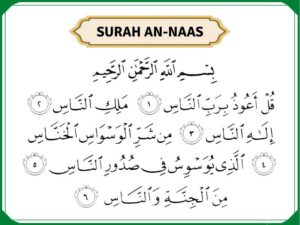 Bacaan Surah An Nass Rumi Dan Jawi